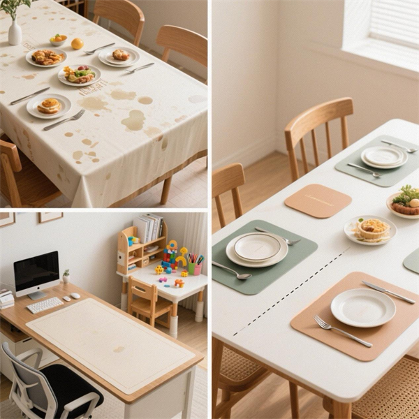 Quelle est la différence entre un tapis de table et un placemat?