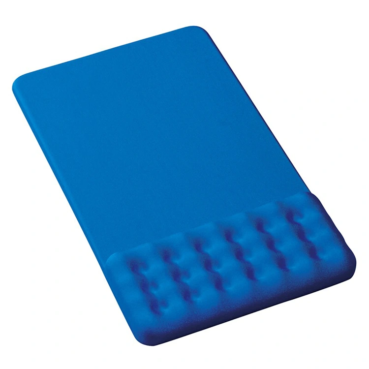 Pad de souris en silicone en tissu de couleur unie