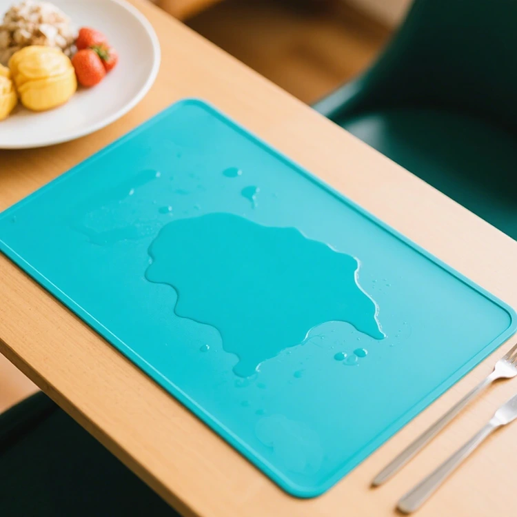 Tapis de table en silicone imperméable